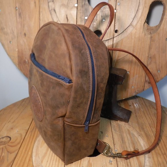 Crossbodyleather Handbags - Crossbodyleather / Brown Leather Backpack